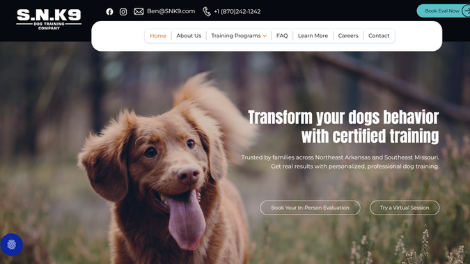 S.N.K9 2026: This was a refresh of the original S.N.K9 site!