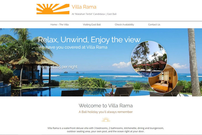 candidasavilla: Website for booking this beautiful Balinese Villa.