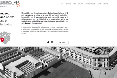 museolab6: Il sito di un'Associazione Culturale operante nel QTS Quartiere Tortona Solari di Milano, approfondimenti e tutela del patrimonio materiale ed immateriale dell'area.