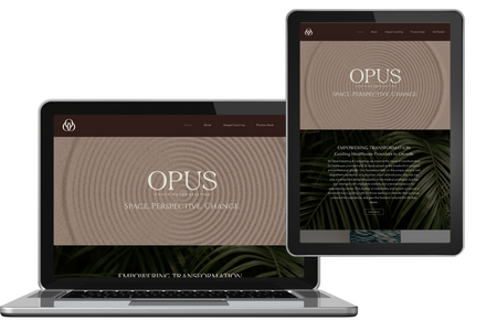Opus Coaching & Consulting: Complete Branding and Website Design on Wix Studio