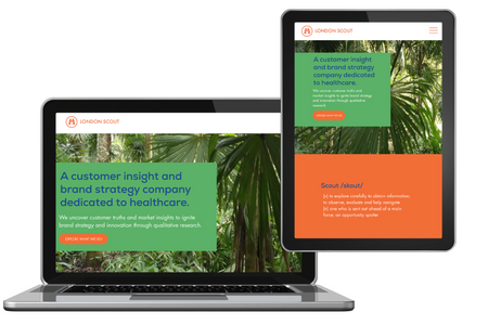 Londson Scout: Complete Website Redesign on Wix Studio. Brand Implementation.