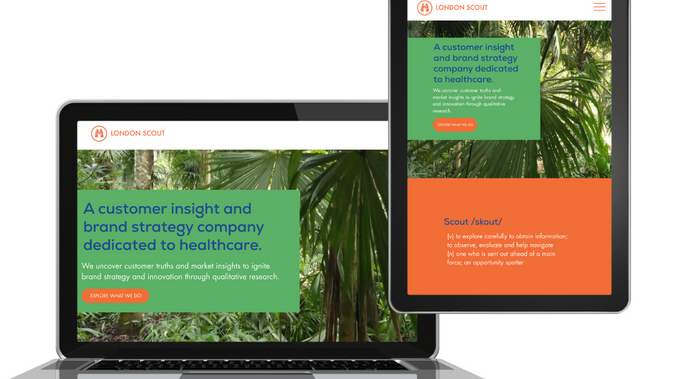 Londson Scout: Complete Website Redesign on Wix Studio. Brand Implementation.