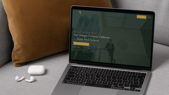 Alvarez Nguyen Law: Branding and website design for California Criminal Defense Attorney