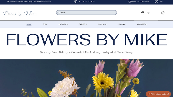 Flowers by Mike NY: Designed and continue to manage the Wix Studio website for Flowers by Mike NY, a multi-location florist serving New York. The project included custom website design, eCommerce development, SEO, Local SEO, GEO, Google Business Profile optimization, product photography, copywriting, accessibility enhancements, and ongoing digital marketing. The result is a fast, user-friendly website designed to increase online visibility, improve the customer experience, and drive online sales.
