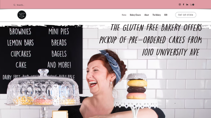 GlutenFreeBakingCo : Designed and developed a modern, responsive website for Gluten Free Baking Co., focusing on UX/UI, SEO, accessibility, and conversion optimization. Created an intuitive user experience, optimized site performance, and delivered a visually engaging platform that showcases the brand while making it easy for customers to browse products, place orders, and connect with the business.