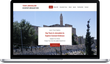 Tours Website: Tour Jerusalem, Archaeological Tours, 
Spirit and Heritage,Light Rail Tour.