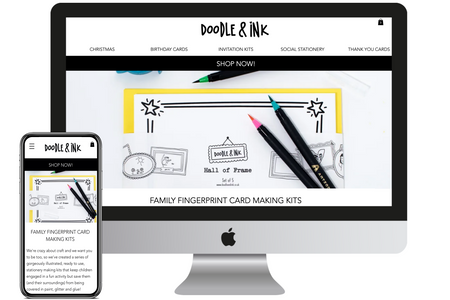 eCommerce | Personalised stationery: Providing simple and clean eCommerce solution for personalised stationery business to sell their products online.