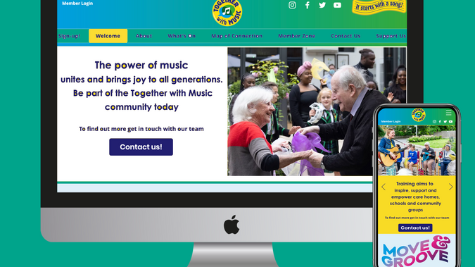 Community Membership Site: Since the launch in 2020 the website has connected over 1,250 organisations across the UK in the health, social care, education and arts sector demonstrating that during a challenging time of distance and isolation, music prevails and has inspired incredible connections.