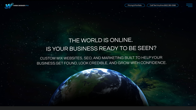 Web Design Fix: My website with animations. 