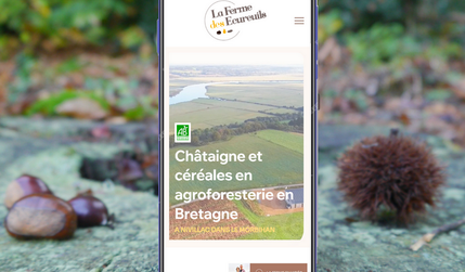 La Ferme des Écureuils: La châtaigne bretonne, vous connaissez ? Installée à Nivillac dans le Morbihan, La Ferme des Écureuils s'étend sur 40ha dont 7 sont dédiés à des vergers de châtaignes cultivés en agroforesterie et en agricultre biologique.