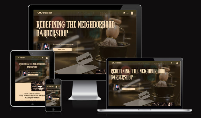  Barber Bro's: Barber Bro's Southwark is a quintessential neighborhood barbershop in London, nestled near the south bank of the River Thames. Its owner, Peter, entrusted me to create a website that mirrors the establishment's ethos—a blend of London's traditional charm and contemporary sophistication, with a welcoming and upscale vibe.

Peter's primary goal was to streamline the booking process, making it highly accessible and prominently featured. To achieve this, I employed Velo coding to design an intuitive booking interface at the top of the homepage, ensuring visibility 'above the fold.' Further down, I included a comprehensive "Our Services" section with an embedded booking form. This allows clients to explore services and secure appointments seamlessly, without the need to navigate away from the homepage.