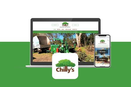 Chillys Tree Service: Brad came to us in need of a new website built from scratch to showcase what services he has on offer. We built the site, setup SEO and google maps verification to assist with local leads. 