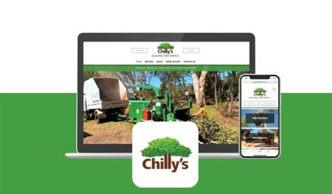 Chillys Tree Service: Brad came to us in need of a new website built from scratch to showcase what services he has on offer. We built the site, setup SEO and google maps verification to assist with local leads. 