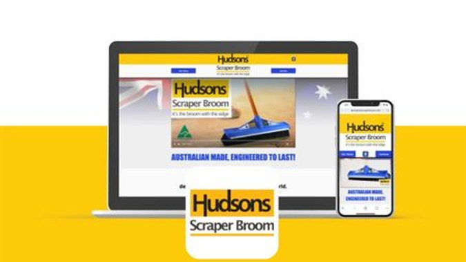 Hudson Scraper Broom: Mike from Hudson Scraper broom approached us needing a new website to showcase his product. He wanted a space where people could see the product in action and also to see where the local distributors are.

We advised on the consultation that doing a one product landing page design would be best as visitors will easily be able to understand the product, its features and also the history of how it was created.

Mike was very pleased with the site and he received great feedback and is helping his business grow.