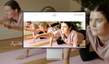 Aline Pilates Nutrition: PILATES STUDIO
Branding | Website | Woodside, South Australia