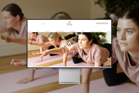 Aline Pilates Nutrition: PILATES STUDIO
Branding | Website | Woodside, South Australia