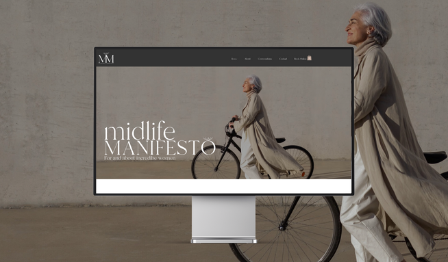 Midlife Manifesto: COMMUNITY 
Branding | Website | Marketing | Adelaide Hills, South Australia