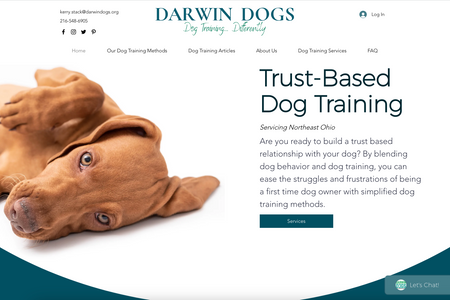 Downward Dog Pet : Redesigned existing site and added membership paid plans
