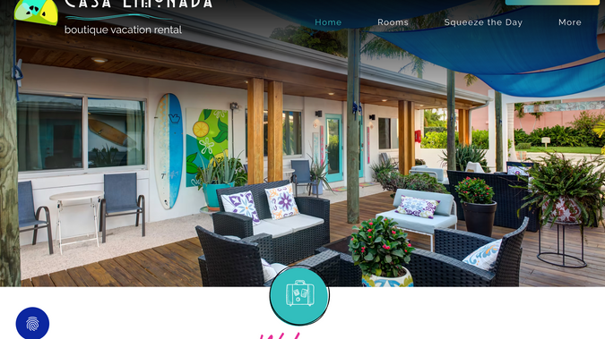 Casa Limonada: A bright, coastal-inspired Wix website designed for Casa Limonada, a boutique motel on Lido Key in Sarasota, Florida. Featuring vibrant imagery, room galleries, local attractions, and easy booking access, the site captures the charm of this unique beachside getaway.