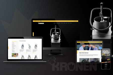 Kronen Küchengeräte GmbH: EditorX page or the German household Brand KRONEN Küchengeräte GmbH. The Page comes with lots of filter chic and advanced velo code features across 3 languages, built on content manager portfolios and dynamic pages. We designed an algorithmic product scoring to show similar products and accessories for their product portfolio.