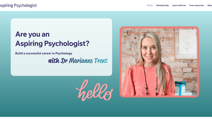 Aspiring Psychology: New Website Design on Wix Studio
CMS system design
SEO Strategy & Audit provided
Copywriting Support
Embed of booking system