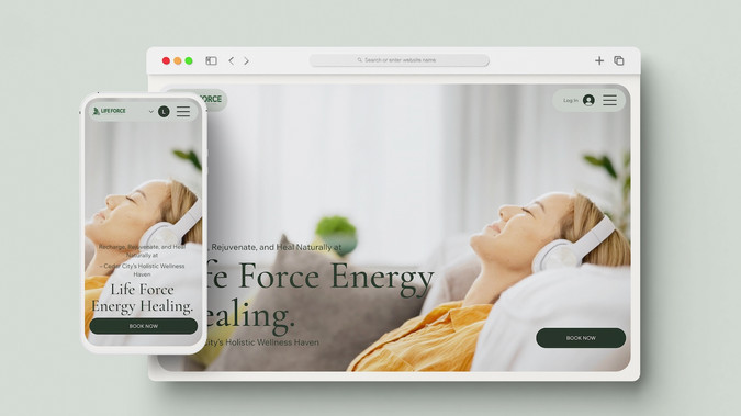Life Force Energy Heal: Visit the live website

🌿 Project Title: Life Force Energy Healing – Branding, Website, and Booking Solution



🖥 Client: Life Force Energy Healing, Cedar City, Utah



📌 Project Overview: Life Force Energy Healing is Utah’s pioneering holistic wellness destination, providing non-invasive, pain-relieving sessions using advanced Tesla Bio-Healing technology. They sought a clear and calming brand identity, a professional and SEO-optimized website, and a streamlined booking system to enhance customer experience and increase session bookings.



📋 Scope of Work: Brand Identity: Logo Design Visual Branding Elements Website Development (WiX Studio): Responsive & SEO-Optimized Website Clear & Engaging Content Strategy Integrated eCommerce Booking System WiX Pricing Plans Integration: Customized pricing plans linked to booking services



🎯 Objectives: Clearly communicate the uniqueness of the Tesla Biophotonizer-M technology. Enhance online visibility using targeted SEO. Provide easy, frictionless online booking to drive conversions. Create a calm, welcoming online presence that aligns with holistic wellness.



⚙️ The Process: Conducted in-depth discussions to understand the client’s target audience, wellness offerings, and unique business values. Developed a serene, calming visual identity centered around holistic wellness concepts. Built a highly interactive, SEO-rich, user-friendly website using WiX Studio. Integrated a robust online booking system powered by WiX’s eCommerce and Pricing Plan features to allow seamless service bookings and payments.



🚀 Final Deliverables: Professional, memorable Logo and branding assets. Fully responsive, optimized WiX Studio Website (Live Site). Integrated e-commerce booking system with WiX Pricing Plan functionality.



📈 Results & Impact: Immediate increase in website visibility for targeted keywords, including “Natural Pain Relief Cedar City,” “Energy Healing for Anxiety,” and “Holistic Healing Near Me.” Enhanced client experience through simplified online bookings, increasing engagement and conversion rates. Strengthened brand positioning as a trusted and approachable wellness service provider.



🔧 Tools & Technologies Used: WiX Studio (Website & eCommerce Booking Integration) Adobe Illustrator & Photoshop (Branding & Logo Design) SEO tools & best practices for content optimization WiX Pricing Plans (Booking service integration)