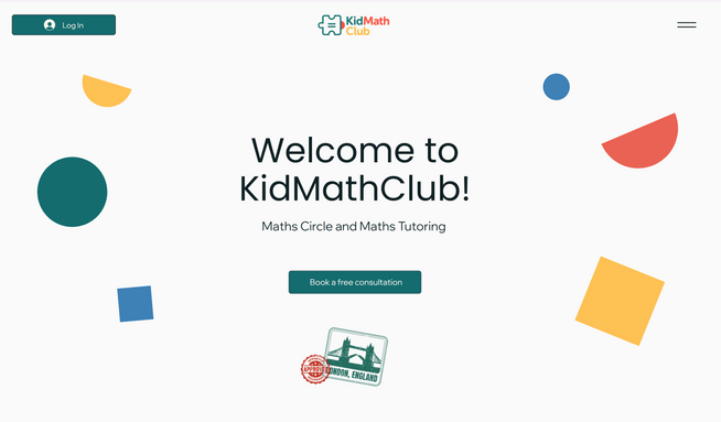 Kidsmathclub: Math club online school in London