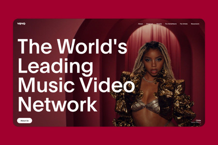Vevo: Web Design, Development, Content Strategy, UX