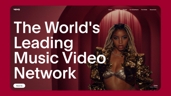 Vevo: Web Design, Development, Content Strategy, UX