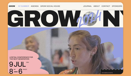GROW: Design + Development for forward-thinking retail association.