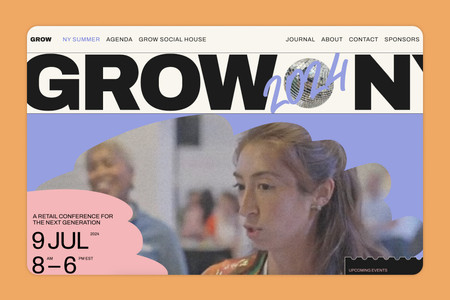GROW: Design + Development for forward-thinking retail association.