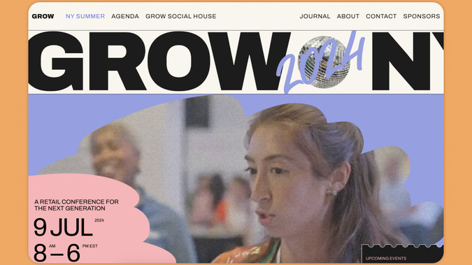 GROW: Design + Development for forward-thinking retail association.