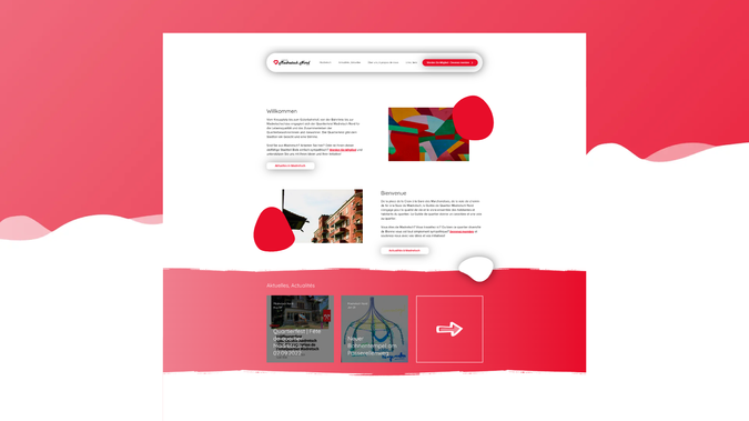 Madretsch Nord: This new website has given the neighbourhood Madretsch Nord a clear and representative image. The site contains all important information about and around the neighbourhood and is completely bilingual. It gets found on Google and can be visited on desktop as well as mobile. Blogs, maps, and forms are integrated.

This site was created on Wix.com using built-in features such as Wix Blog, Wix Forms and Wix SEO.