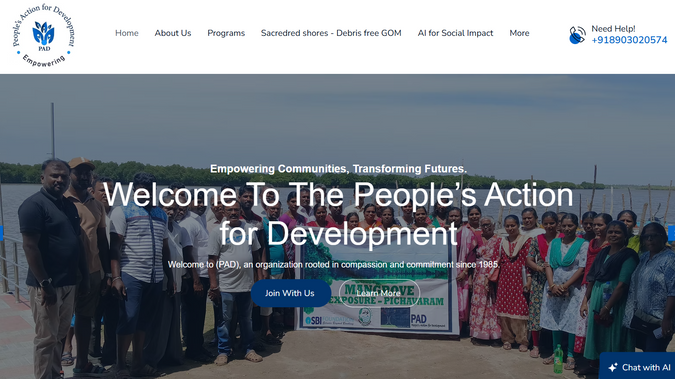 People's Action for Development: 