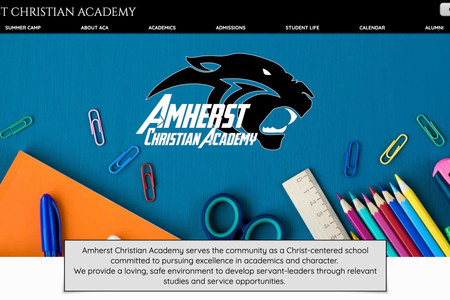 ACA Academy: This website is extensive... lots of pages with frequent updating.  It is doing awesome in Google searches!  This site implements Wix Events for students to register for field trips and various activities.  Check it out!