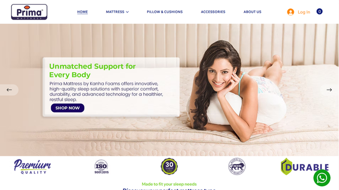 PRIMA MATTRESS: 