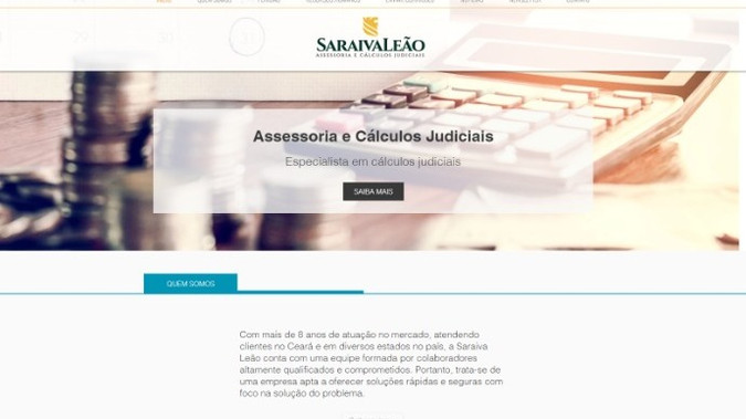 Saraiva Leão Assessoria e Cálculos Judiciais: Desenvolvimento de website, identidade visual, produção e curadoria de conteúdo, planejamento e execução de SEO, galerias de vídeo e imagens.