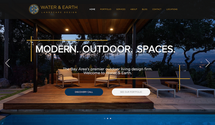 Water and Earth LD: Creating a completely new website for Water &amp;amp;amp;amp; Earth Landscape Design. They&amp;amp;amp;#39;ve reached over 2,000 new customers and done north of $2M in new business with the web presence we created for them. 