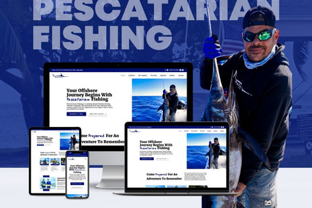 Pescatarian Fishing: Pescatarian Fishing offer a number of fishing charters in South Florida. This project included a complete web design, development and build out of an ecommerce store. In addition to ecommerce this project included a full build out of Wix Bookings to accept fishing charter bookings through the website.