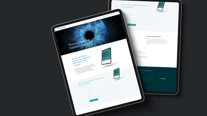 Bausch + Lomb: Bausch + Lomb needed a campaign site to provide medical professionals with access to key content away from their main website. We created a responsive campaign site which compliments the main website creative and captures contact information helping Bausch + Lomb with up-to-date client data.