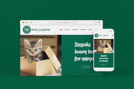 DD&I London: ✓ Logo design
✓ 4-page responsive Wix website design
✓ Creating the main page concept
✓ Website copy
✓ Adding and setting up a blog
✓ Stock photos
✓ On-site SEO setup
✓ Connecting the domain to the website
✓ Connecting website to Google