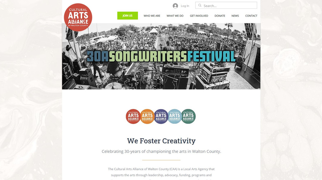 Cultural Arts Alliance of Walton County FL: The is a non-profit that has generated over a million dollars back into the public. Their largest fundraising event is the largest songwriters festival in the U.S. as well as countless art festivals that support artists and the community. I created a pretty unique membership program that generates a respectable monthly residual. Non-profits are some of my favorite clients!