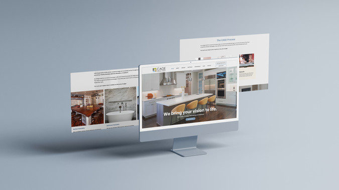 Cage Design Build: As an award winning residential remodeling and construction firm, CAGE Design Build needed a new website to better reflect the quality of their work along with strong SEO to target San Jose and the surrounding Bay Area.