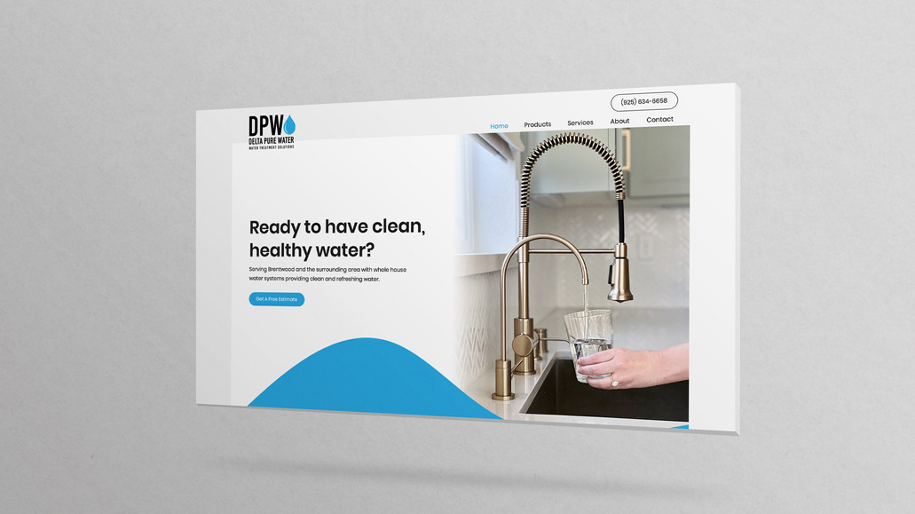 Delta Pure Water: With thousands of satisfied customers, Delta Pure Water has grown over the last 30 years to become one of the top water and filtration companies in the East Bay. As the region continues to grow, DPW needed solidify their position as the area's go-to filtration company.