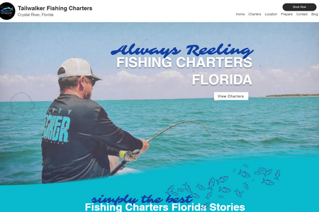 Tailwalker Fishing : Tailwalker Fishing is a fishing guide whose website fell out of date and was doing it no justice for brining in new clients. The client wanted a bright, fishing themed website that performed. Now, Tailwalker fishing ranks up at the top along with some of his other competitors and continues to gain more market share as a result of Rockons website design, SEO, and digital marketing services.