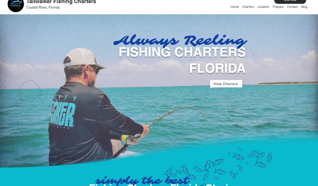 Tailwalker Fishing : Tailwalker Fishing is a fishing guide whose website fell out of date and was doing it no justice for brining in new clients. The client wanted a bright, fishing themed website that performed. Now, Tailwalker fishing ranks up at the top along with some of his other competitors and continues to gain more market share as a result of Rockons website design, SEO, and digital marketing services.