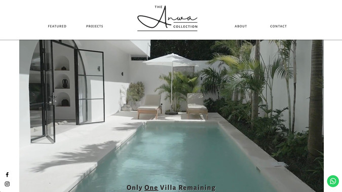 The Anwa Collection: Brand development, website design and build, full SEO