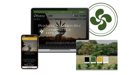 Oihana: Création identité visuelle, logo, charte graphique et site e-commerce, ligne éditoriale et rédaction, iconographie, référencement SEO.