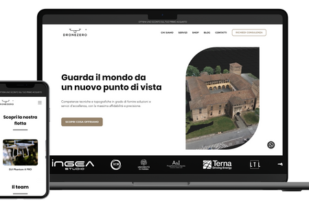 DroneZero: Restyling sito web | Blog | Ottimizzazione SEO