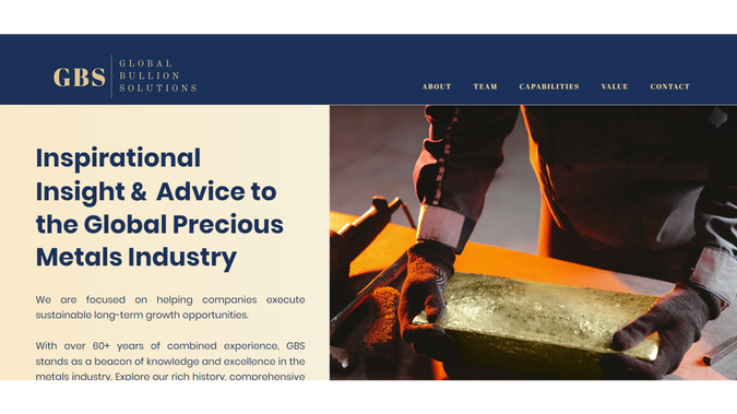 Global Bullion Solutions: Business Portfolio